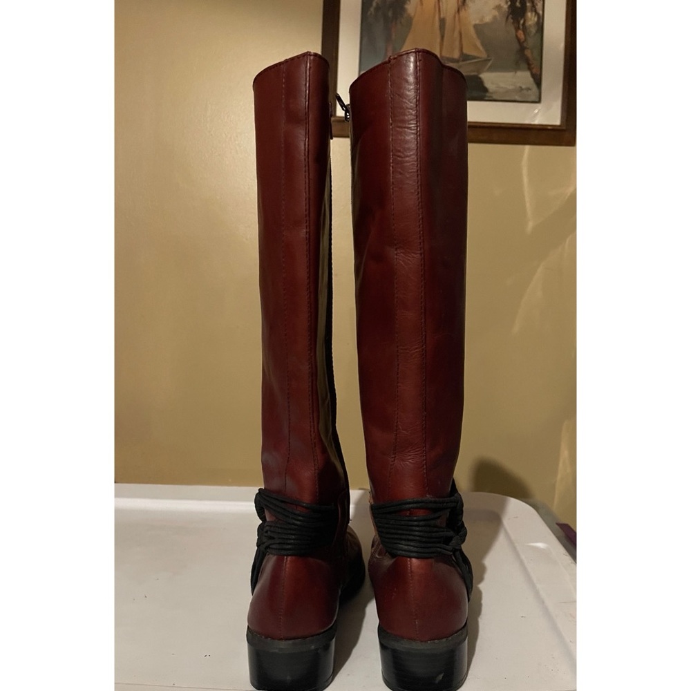 VINTAGE Carlos by Carlos Santana leather boots sz 9 - Picture 2 of 5